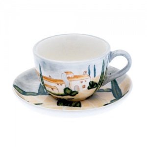 Magu-Cera Keramik Siena Teetasse mit Unt