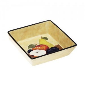 Magu-Cera Keramik Toscana Schüssel eckig