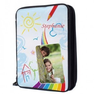 Malset mit Foto - Federmappe