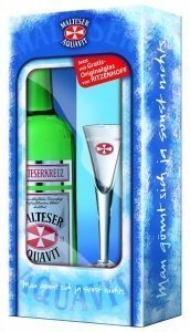 Malteser-Aquavit 0,7 Liter in Packung mi