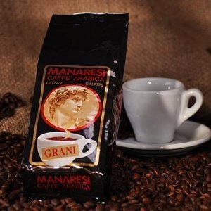 Manaresi Espresso Super Bar Brown, Bohne