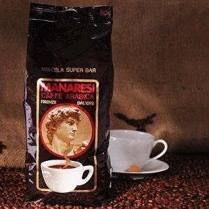 Manaresi Espresso Super Bar Brown, Bohne