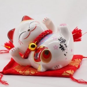 japanische Glückskatze