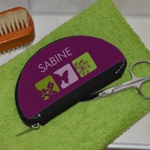 Maniküre-Set *Natur* mit Namensaufdruck