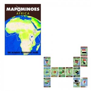 Mapominoes Africa Kartenspiel