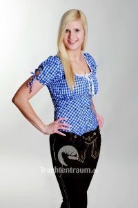 MarJo Bluse Jenny blau