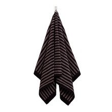 Marimekko - Ujo Handtuch, grau / schwarz