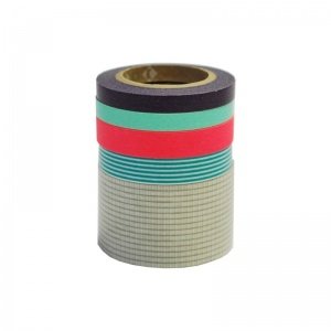 Masking Tapes Krepppapier Karo-Set 