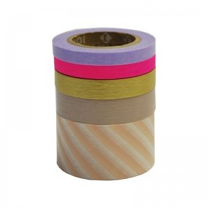 Masking Tapes Krepppapier Streifen-Set