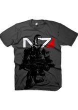 Mass Effect T-Shirt X-Ray Shepard Lizenz