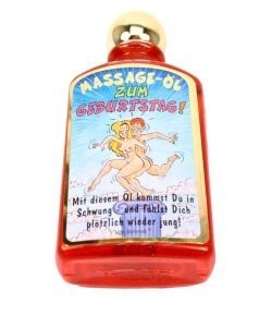 Massage- Öl zum Geburtstag!