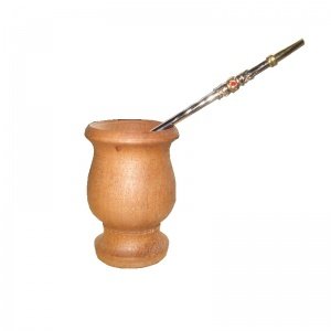 Mate Tee Trinkgefäß mit Bombil