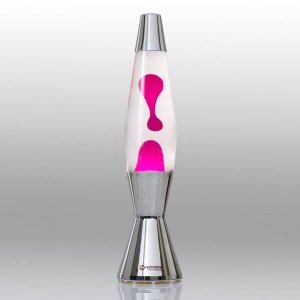 Mathmos Lavalampe Astro Baby pink/clear