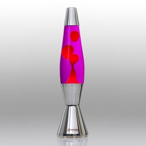 Mathmos Lavalampe Astro Baby violett-rot