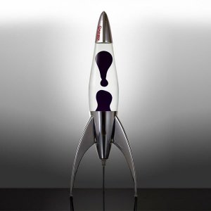 Mathmos Lavalampe Telstar black/clear