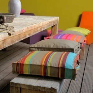 Matratzenkissen Outdoor Yucatan grün