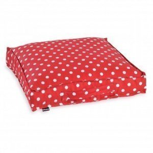 Matratzenkissen Punkte rot