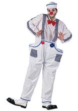 Matrose Clown Pantomime Deluxe Kostüm we