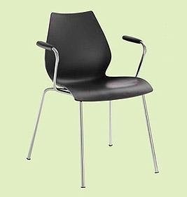 Maui 2869 FF fuchsie Stuhl mit Klapptisc