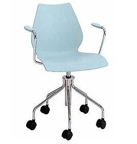 Maui 28784M pupurrot Drehstuhl von Karte