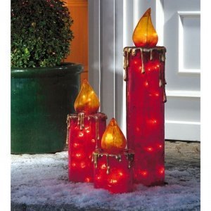 Maxi-Kerzen, 3er-Set