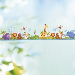 Maxi-Sticker "Safaritiere"