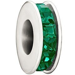 May Emerald Flicker Bead
