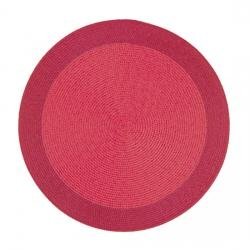 maya - Tischset rund Rot