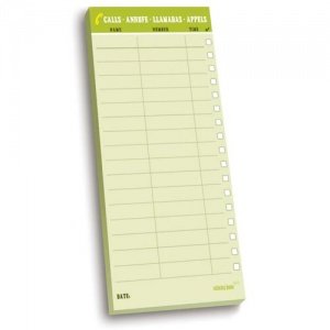 * MC. MEMO magn. Notizblock - CALLS [Anr