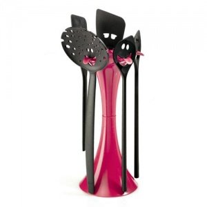 MEETING POINT 6-tlg. Tool-Set himbeerrot