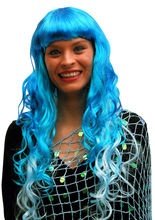 Meerjungfrauen Perücke