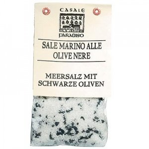 Meersalz mit schwarzen Oliven Abruzzen C