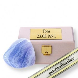 Mein Glücksstein Chalcedon (Zwilling)