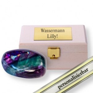 Mein Glücksstein Fluorit (Wassermann)