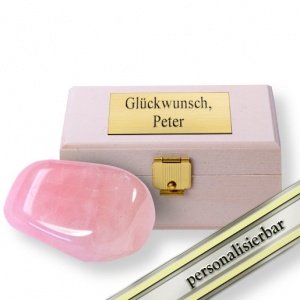 Mein Glücksstein Rosenquarz (Krebs)