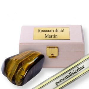 Mein Glücksstein Tigerauge (Löwe)