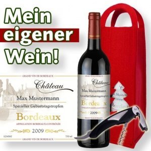 Mein eigener Bordeaux (1x 0,75 l) und Ke