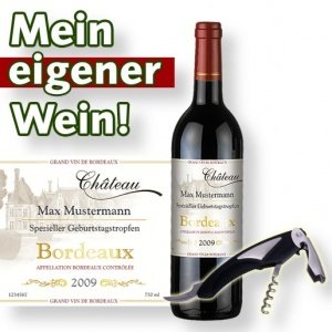 Mein eigener Bordeaux (1x 0,75 l) und Ke
