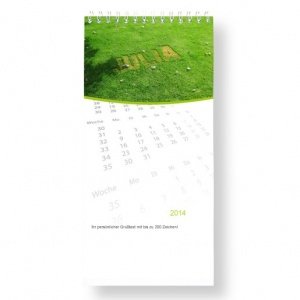 Mein eigener Kalender (120 x 250 mm)