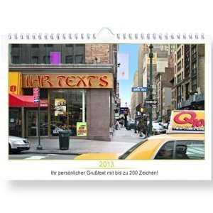 Mein eigener Kalender (DIN A3 - Querform