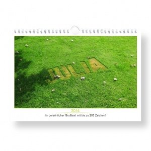 Mein eigener Kalender (DIN A4 - Querform