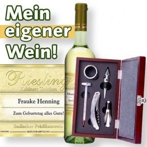 Mein eigener Riesling (1x 0,75 l) und So