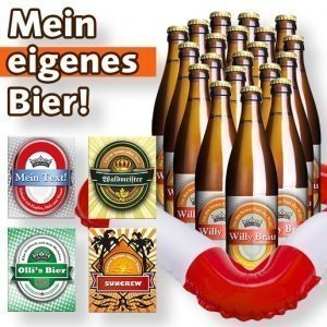 Mein eigenes Bier (20 x 0,5 l) und Biers