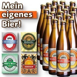 Mein eigenes Bier (20 x 0,5 l)