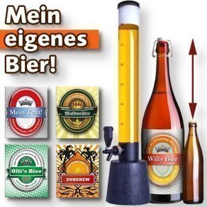 Mein eigenes Bier (3 Liter) und Zapfsäul