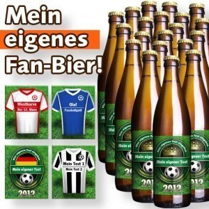 Mein eigenes Fan-Bier (20 x 0,5 l)
