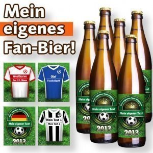 Mein eigenes Fan-Bier (6 x 0,5 l)