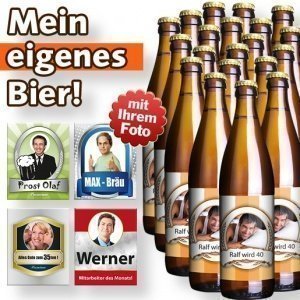Mein eigenes Foto-Bier (20 x 0,5 l)