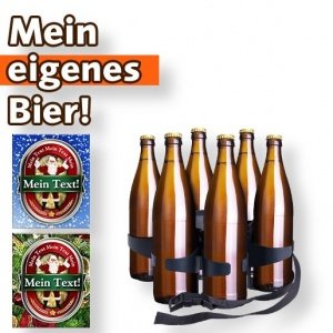 Mein eigenes Xmas-Bier (6 x 0,5 l) und B