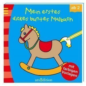 Mein erstes dickes buntes Malbuch